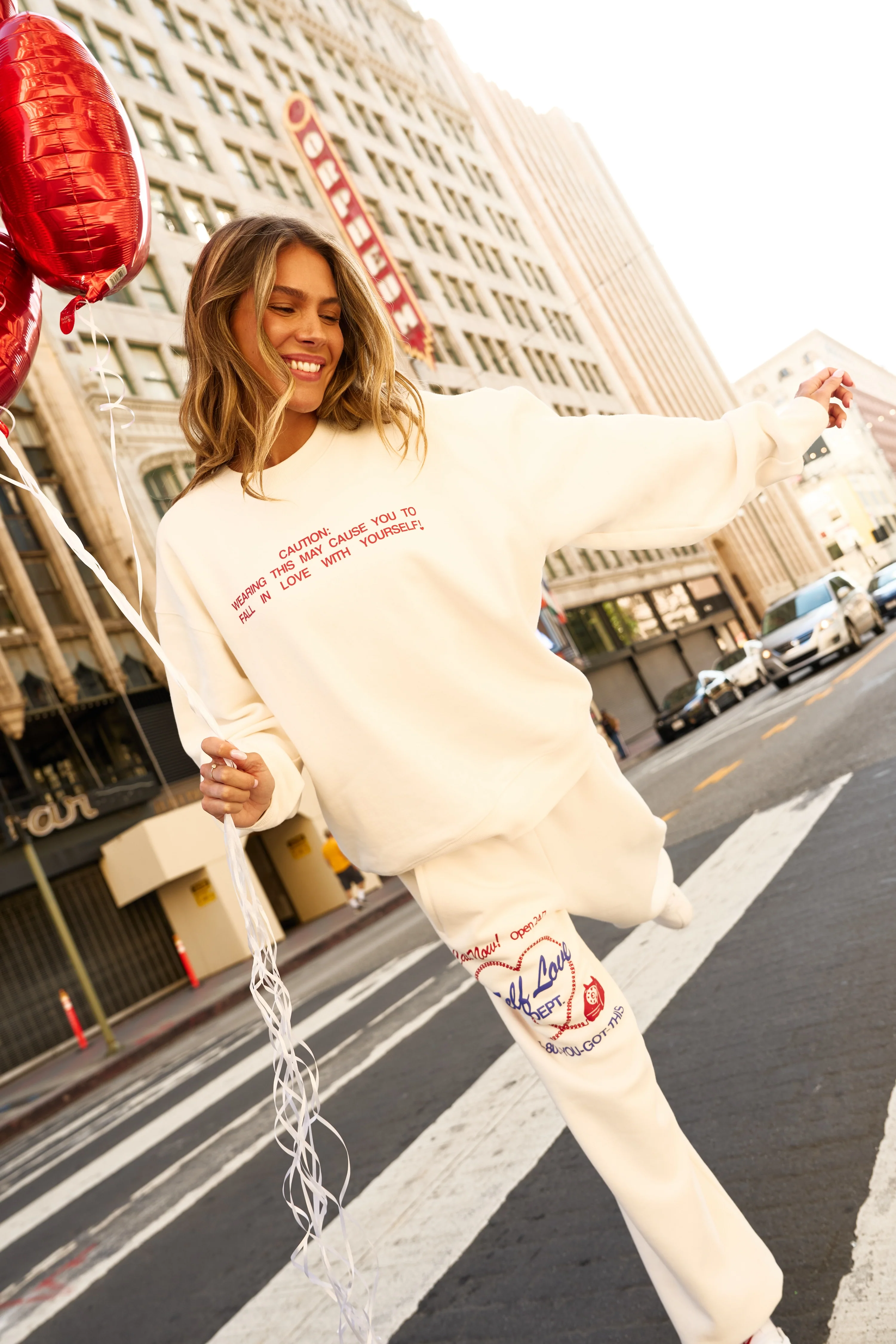 Self Love Club Oversized Crewneck - Image 17
