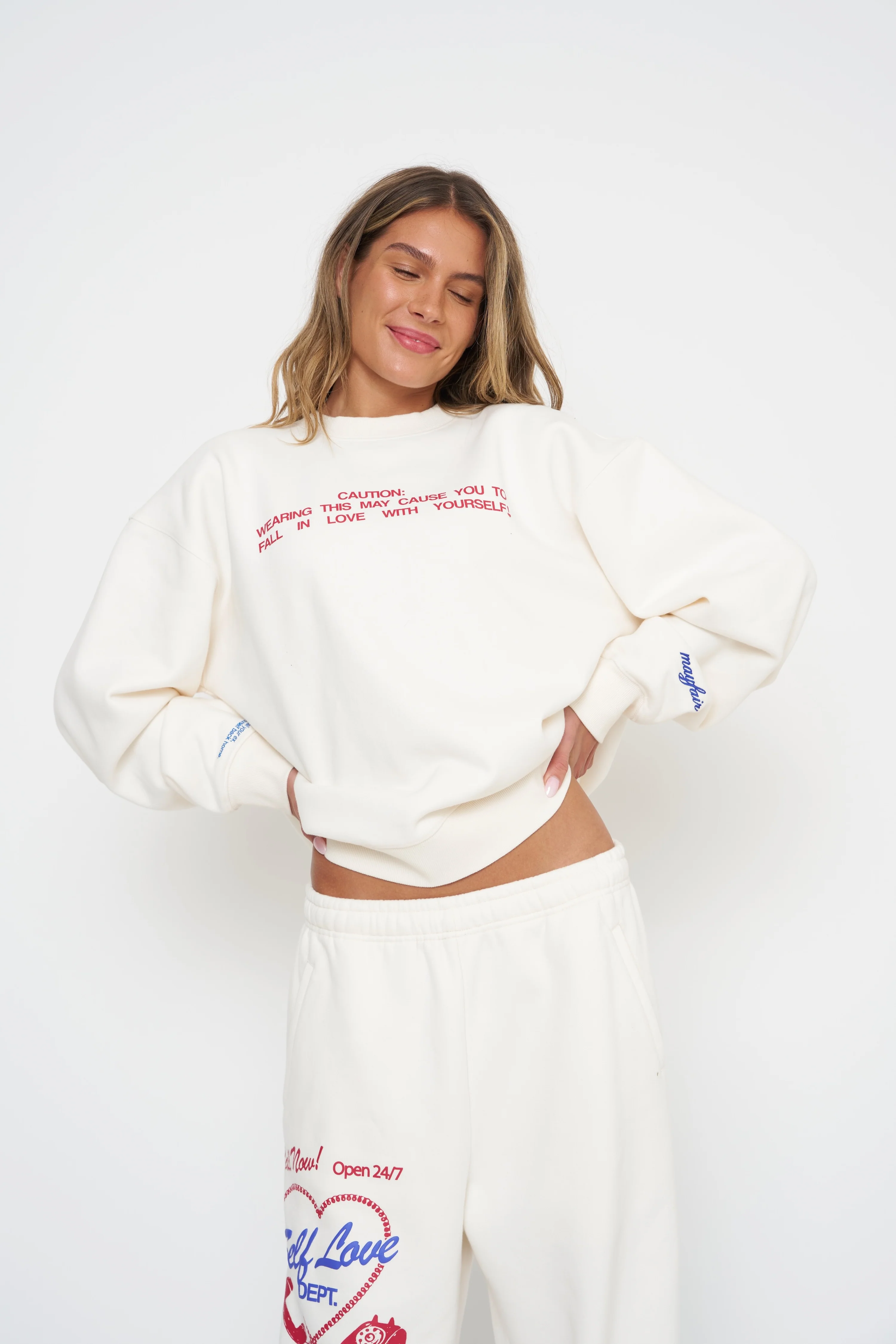 Self Love Club Oversized Crewneck - Image 3