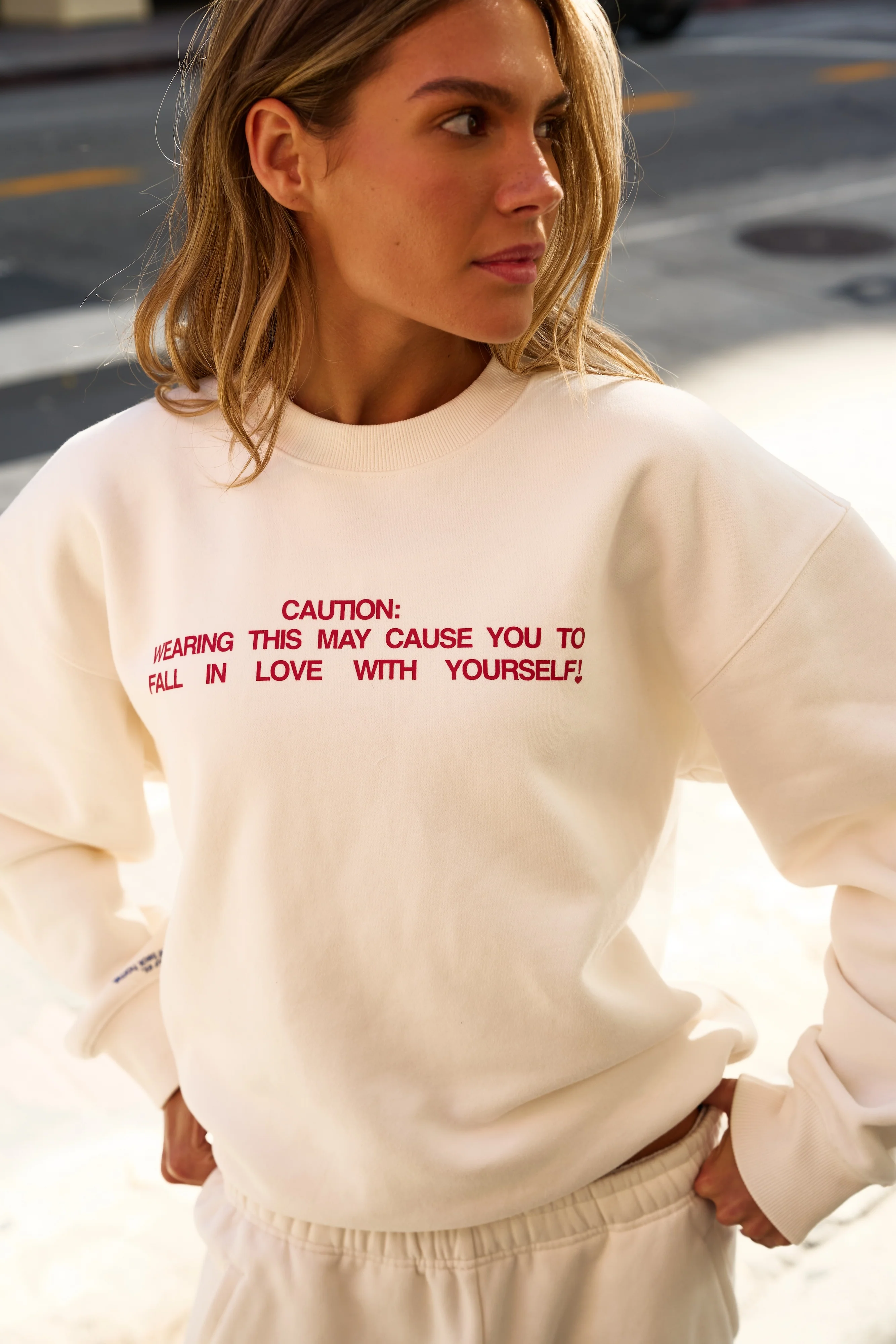 Self Love Club Oversized Crewneck - Image 8
