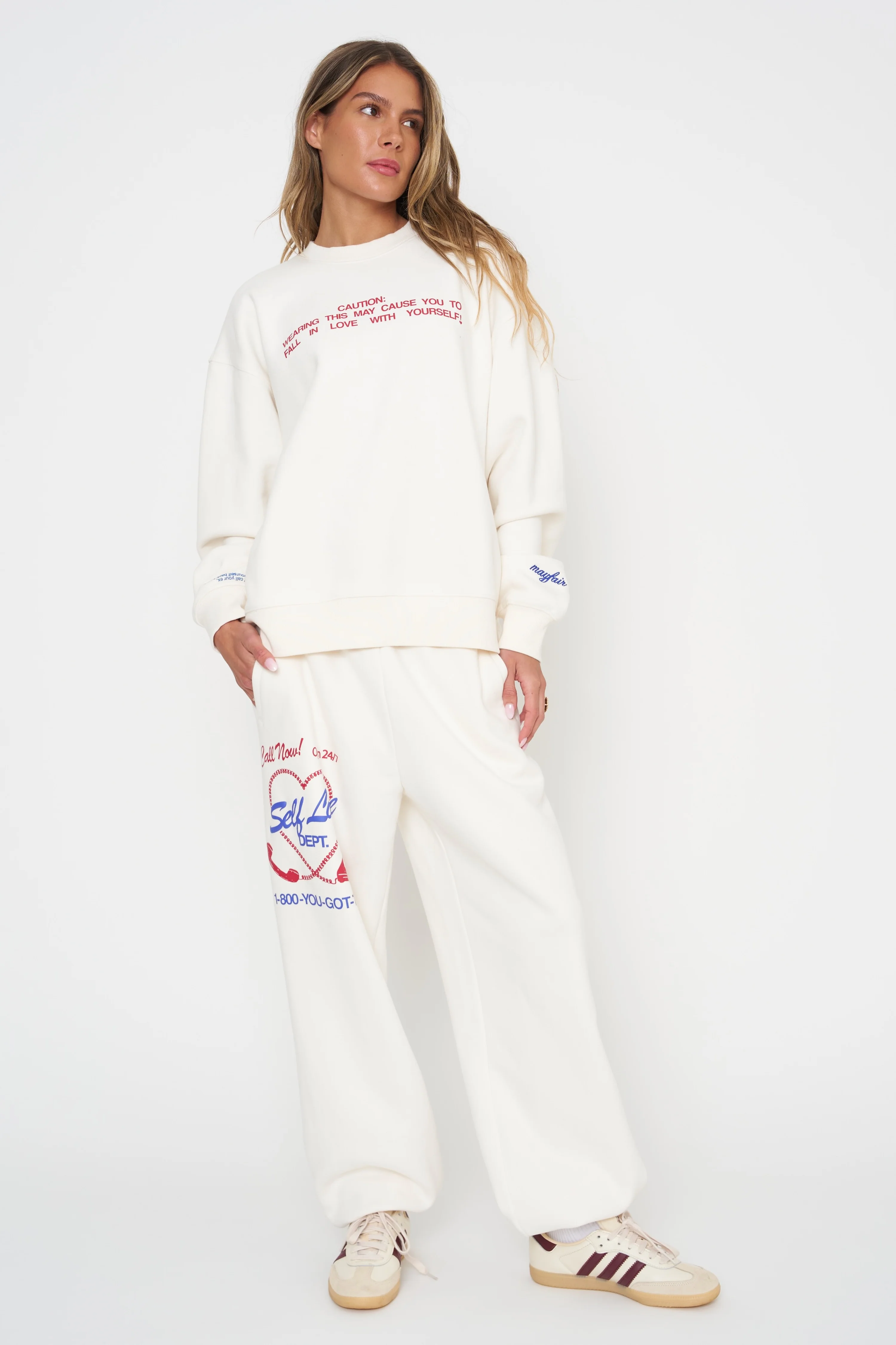 Self Love Club Oversized Crewneck - Image 9