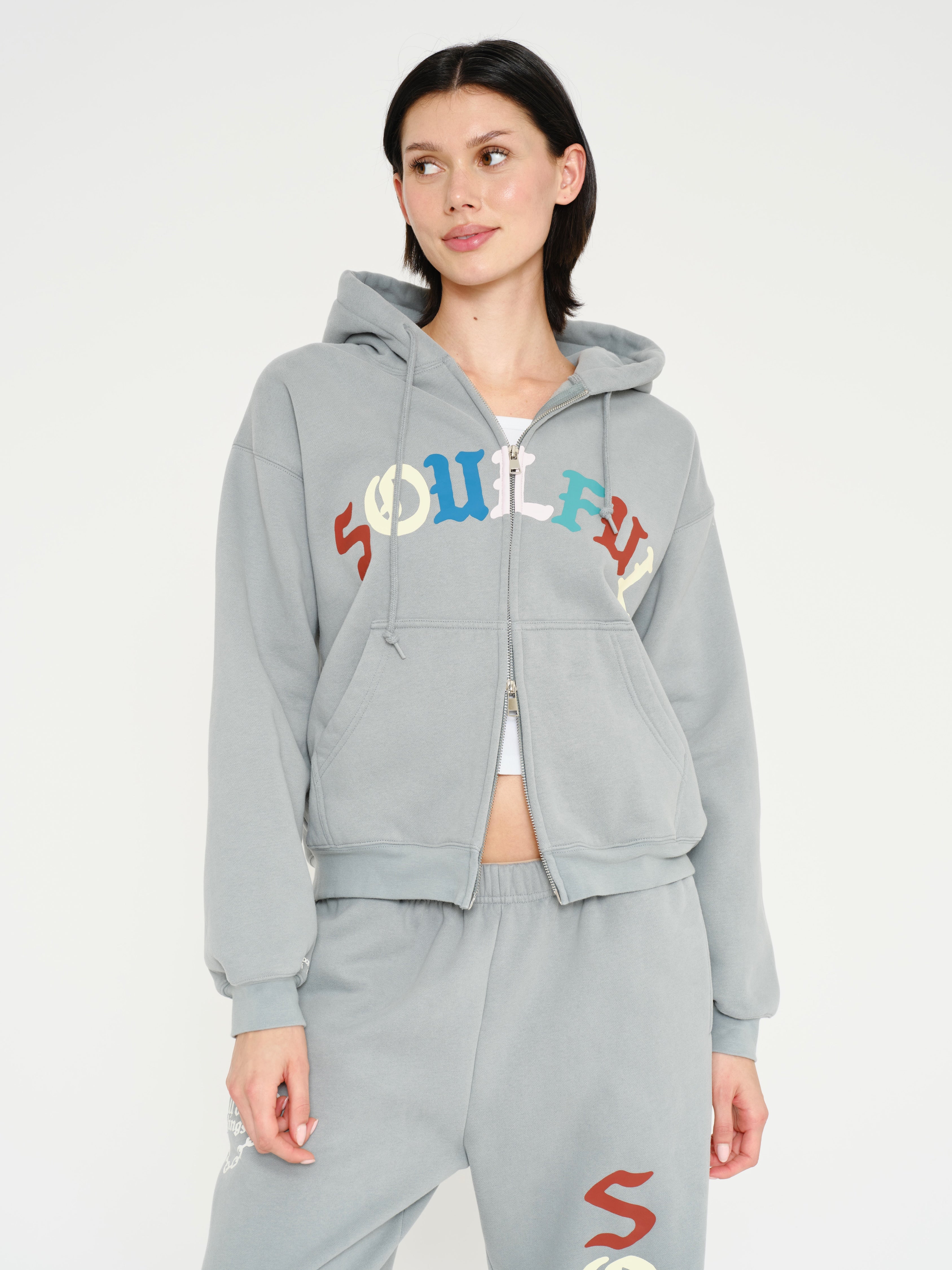 Soulful Two-Way Zip-Up Hoodie - Image 5
