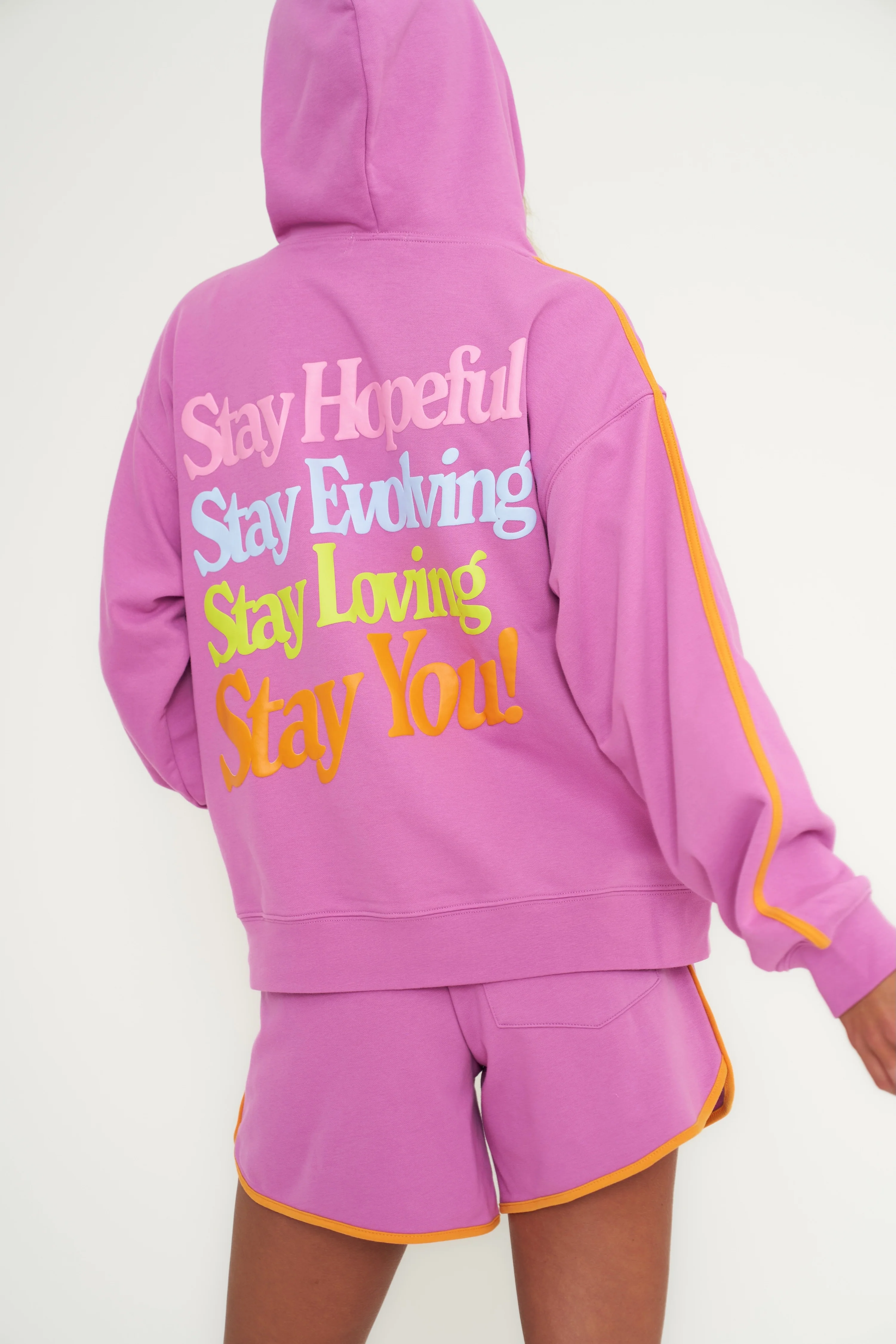 Stay You Retro Sweatshorts - Image 5