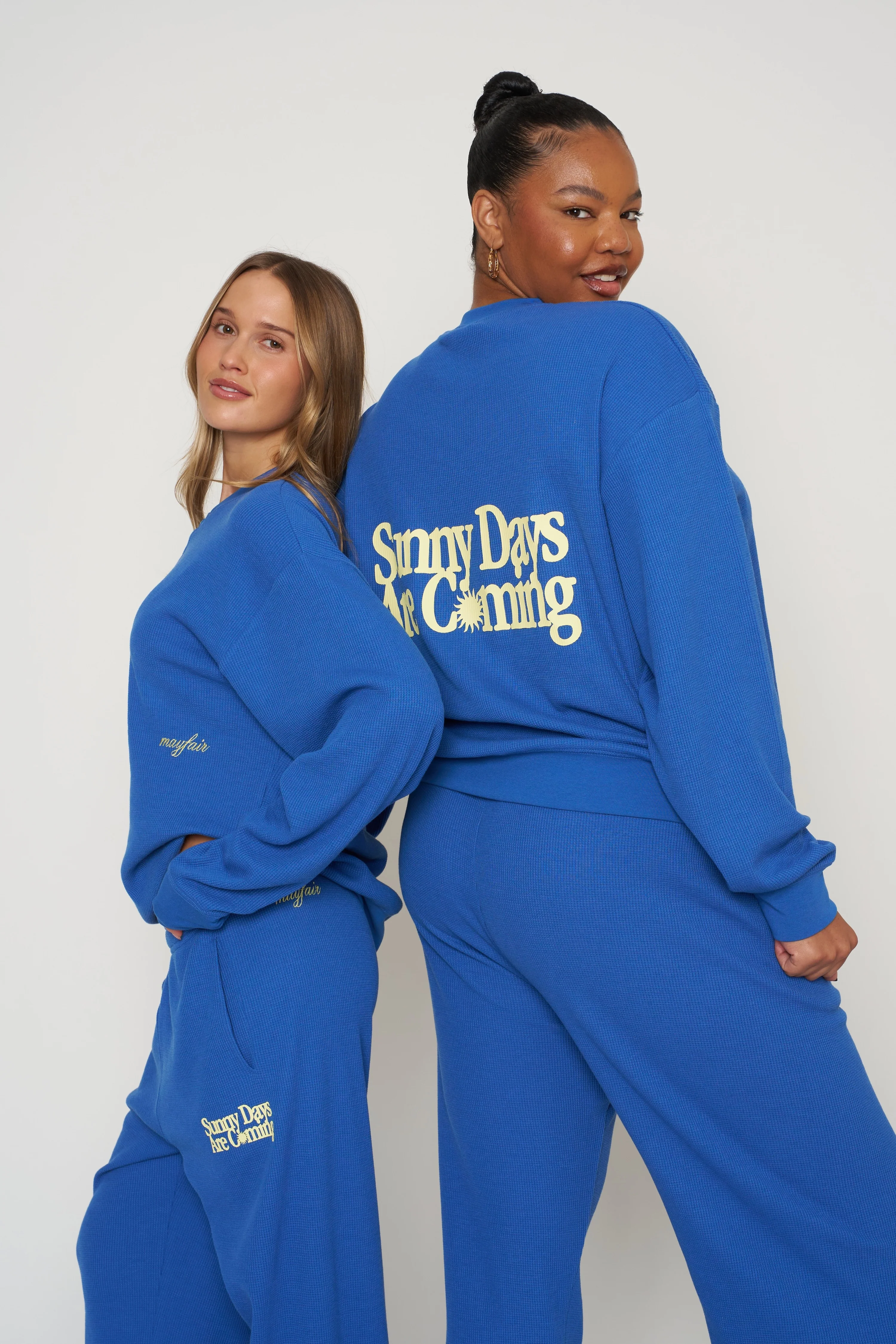 Sunny Days Are Coming Classic Waffle Crewneck - Image 5
